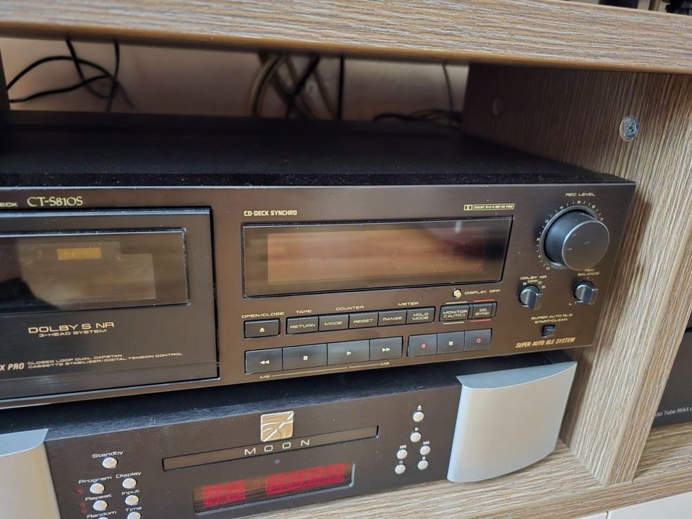 Pioneer stereo cassette deck CT-S81OS