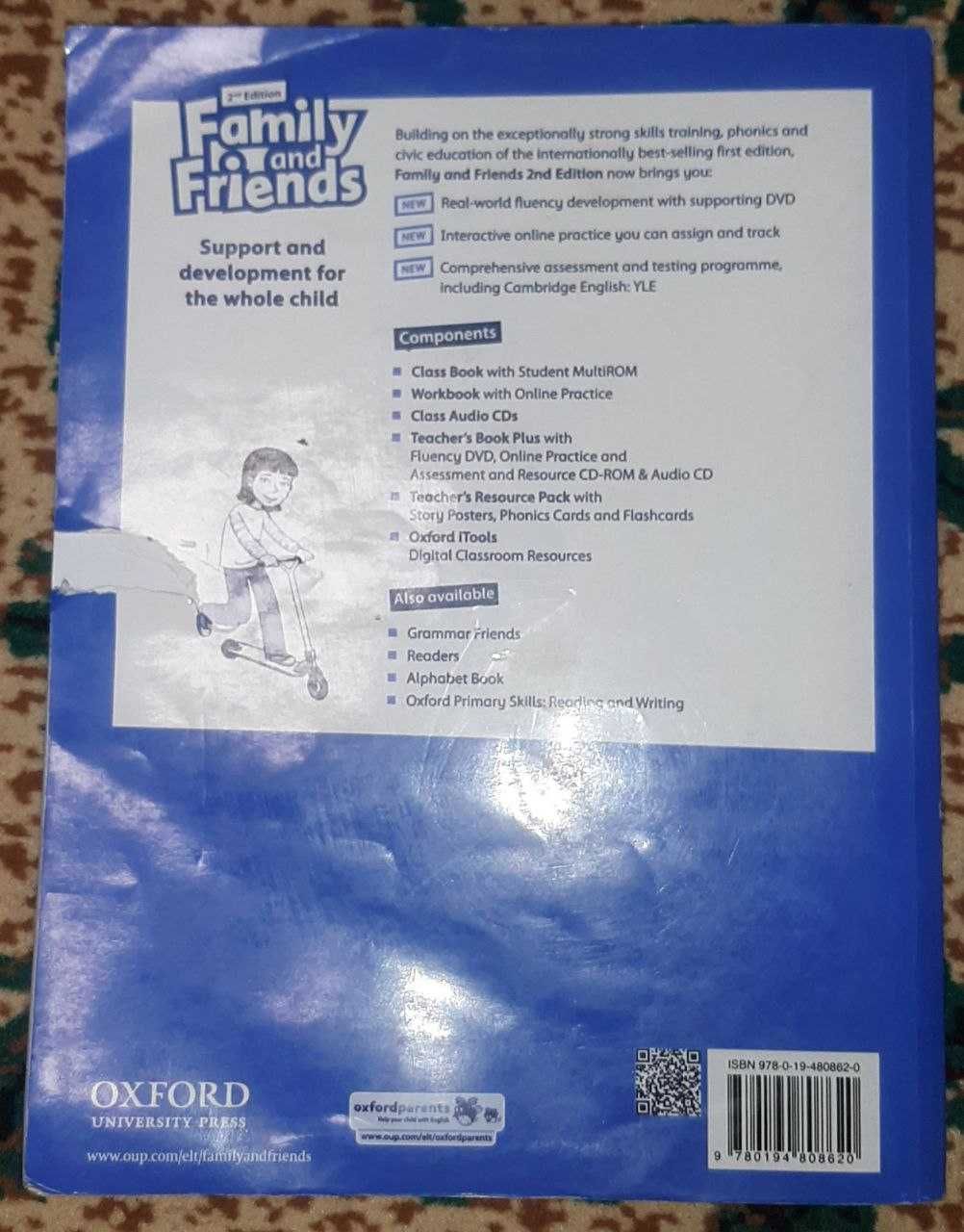 СРОЧНО Продам Книга Family And Friends 1 Workbook 2nd Edition Oxford!