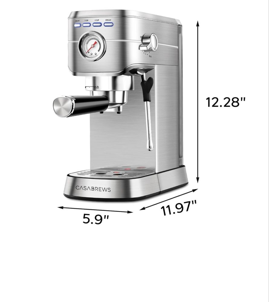 Espressor automat 20 bari din inox