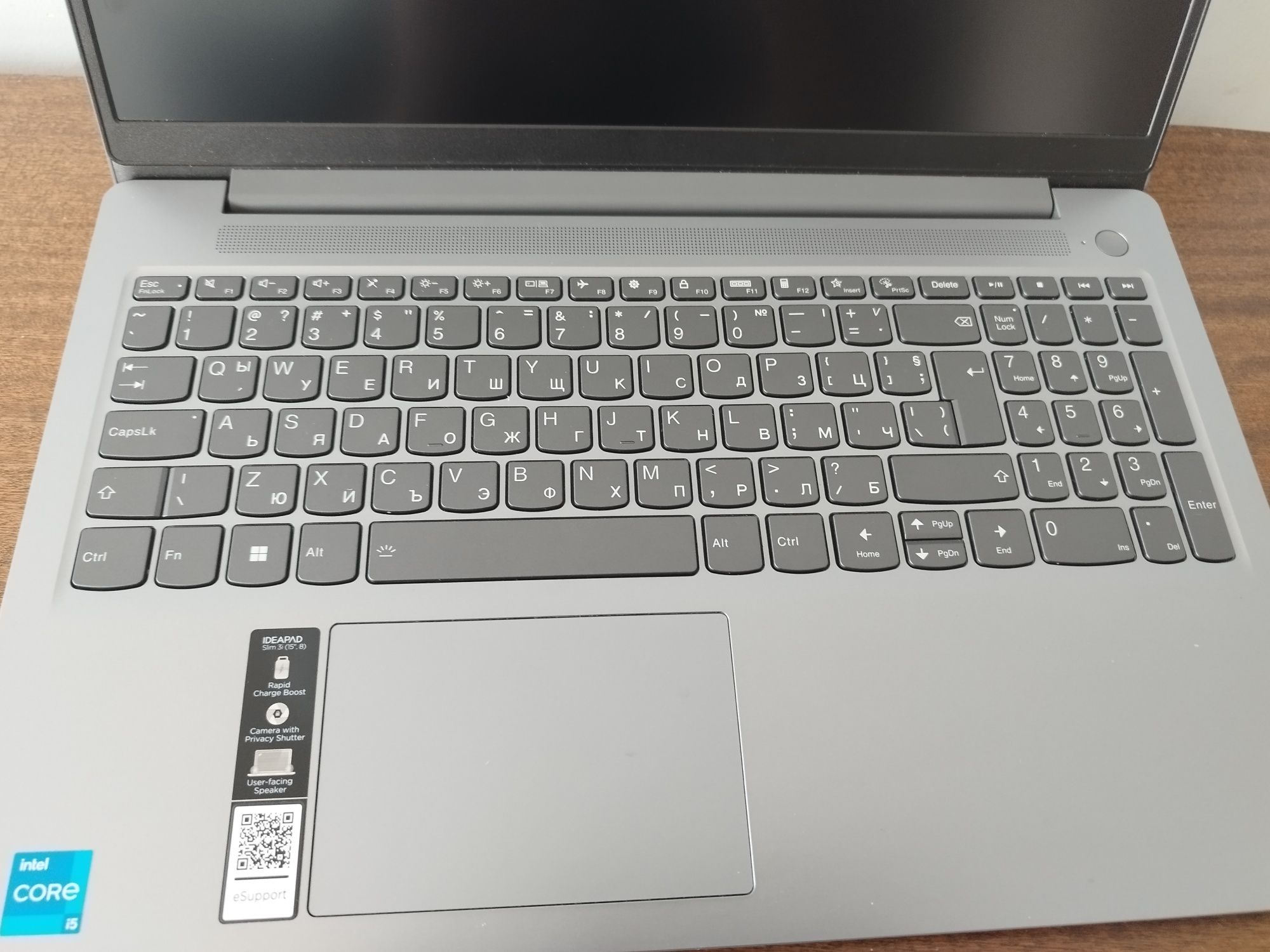 Lenovo 15.6" Full HD, 8-ядрен i5  12-то поколение, 16GB DDR5, 1TB SSD