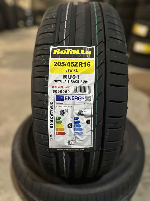 Нови летни гуми ROTALLA SETULA S-RACE RU01 205/45R16 87W XL НОВ DOT