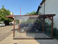 Carpot auto acoperit cu tabla cutata și ichidere