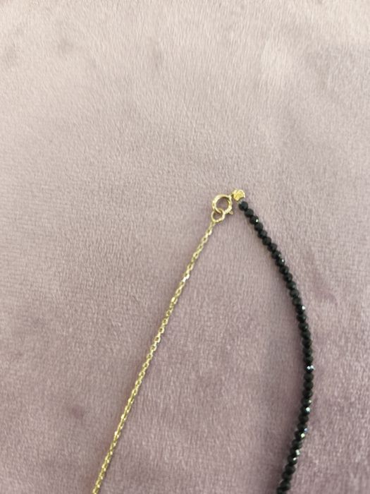 Colier aur 14k si spinel