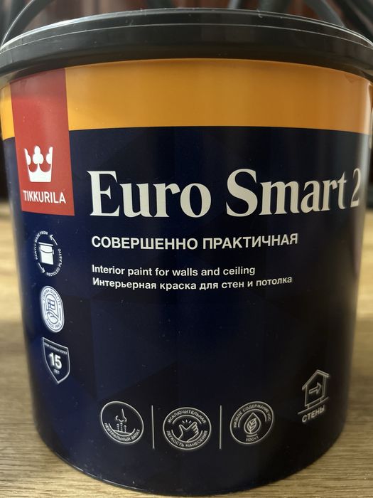 Краска Tikkurilla для стен и потолков