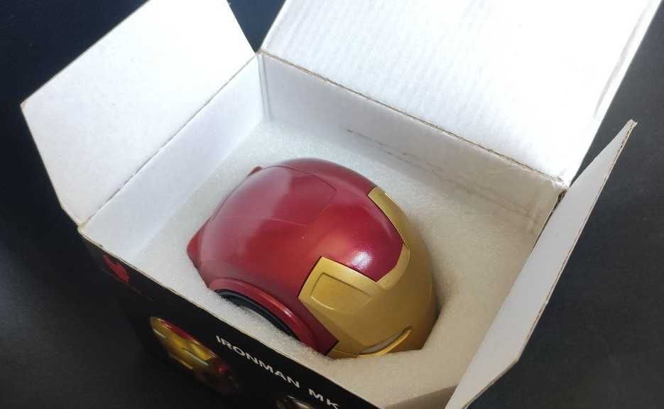 Портативная Bluetooth колонка Iron Man. Portativ Bluetooth dinamik