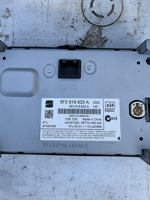 Display rama navigatie Seat Leon 3 5F