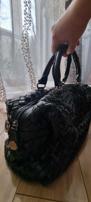 Geanta piele naturala, Italy,  NEW