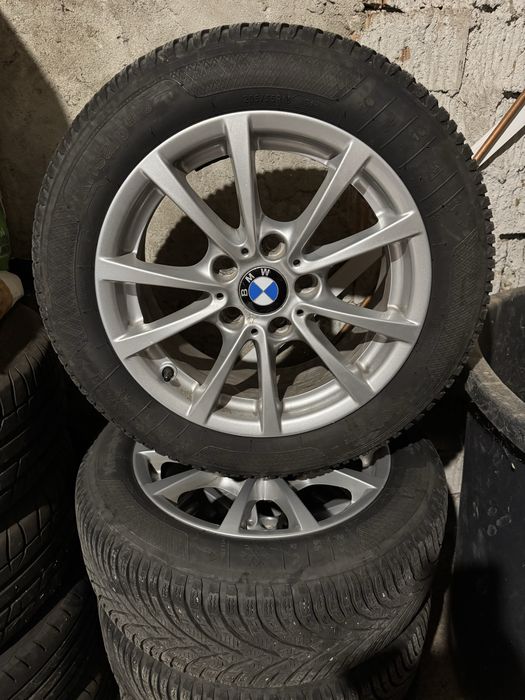 Set Jante Roti BMW Aliaj V-spoke 390, 205/55 R16 Iarna Kleber