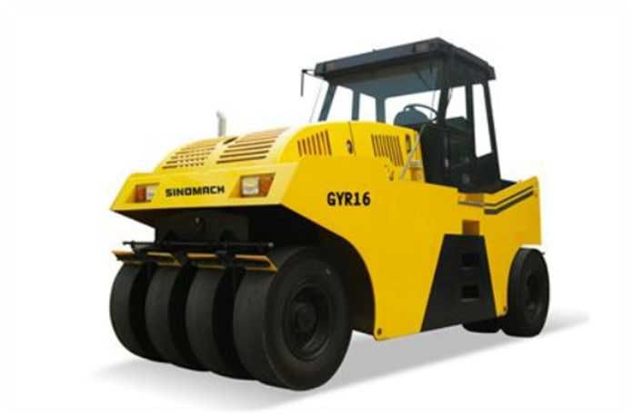 Пневмоғилдиракли асфальт зичлаш машинаси Sinomach GYR16