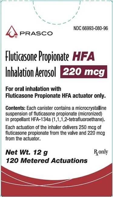 Fluticasone Propionate Inhalation Aerosol 220 mcg,Prasco