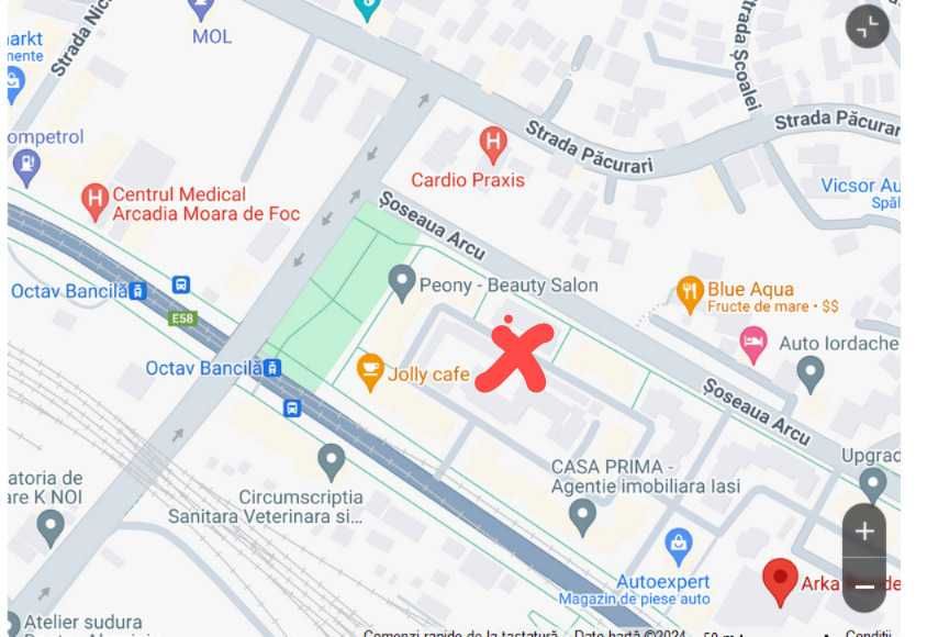 Garaj de vânzare strada Arcu - Străpungerii Silvestru