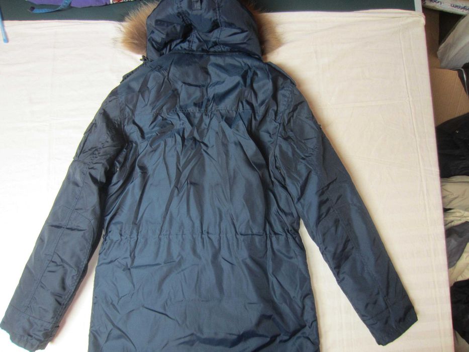 Geaca Parka Acqua Fredda, mas.50-L, puf ratza, gluga, stare f.buna
