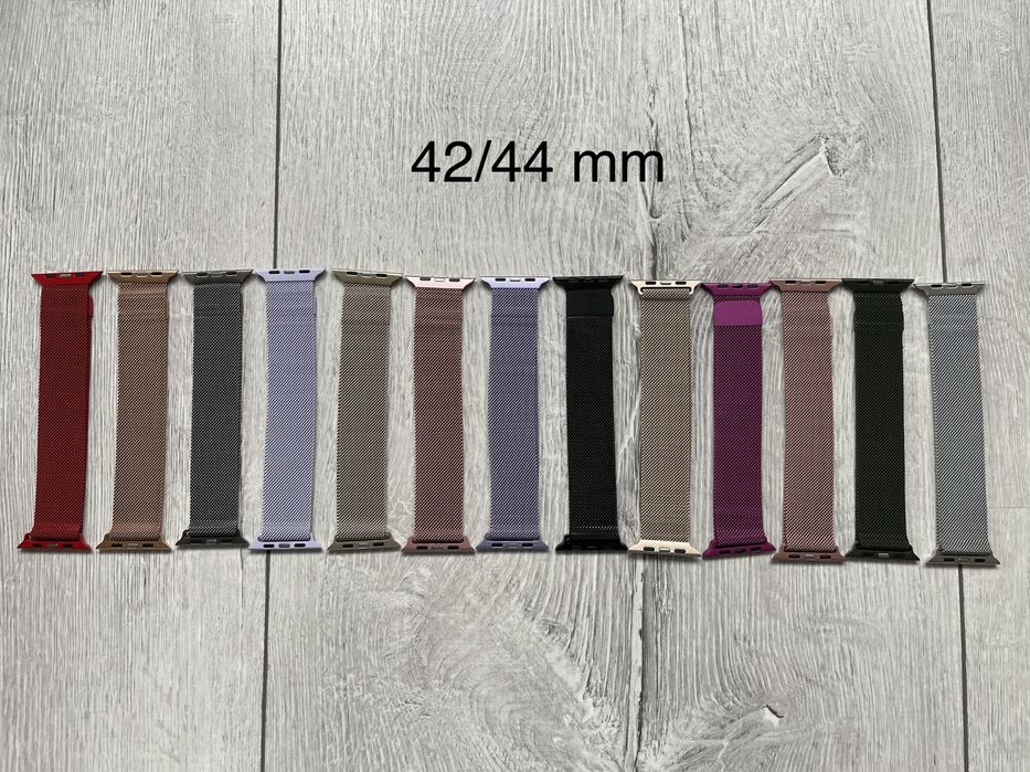 Curele Apple Watch Milanesse 42/44/45 mm Seria 1,2,3,4,5,6,7,SE