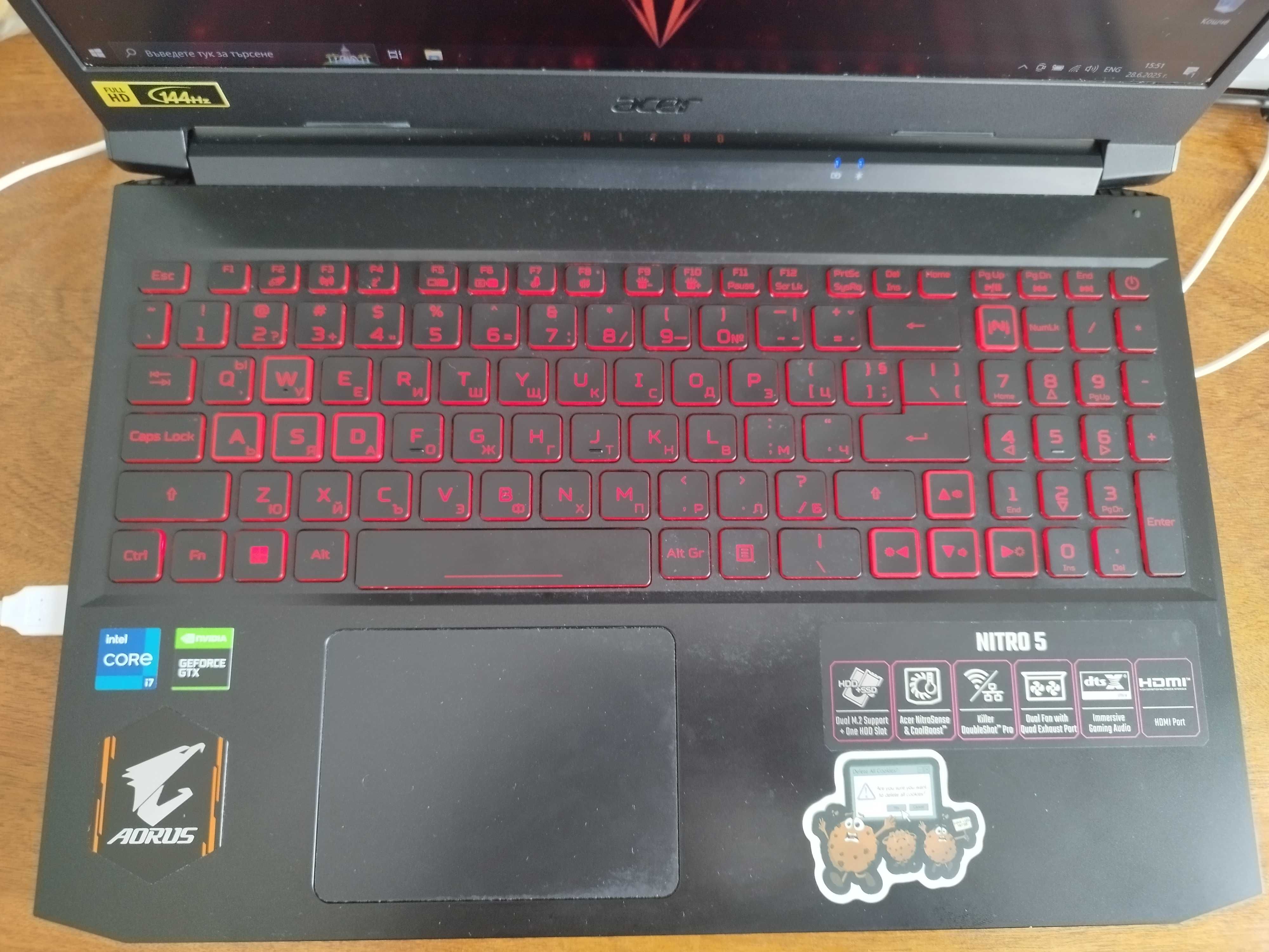 Acer Nitro 5 Gaming  лаптоп