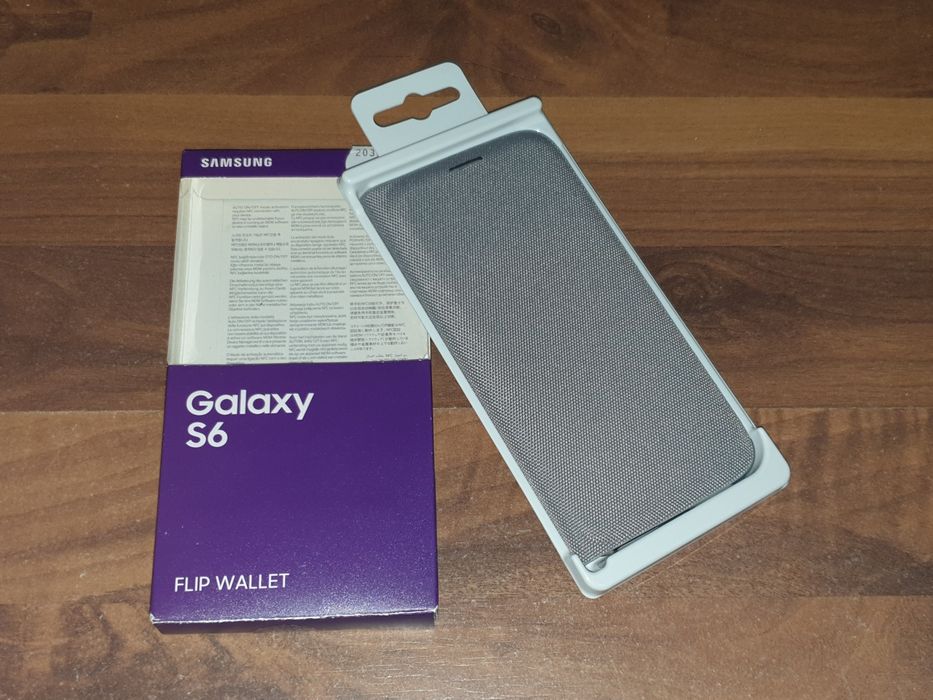 Husa flip smart activa originala Samsung Flip Wallet Galaxy S6 G920