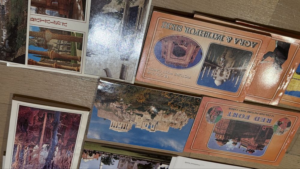 Pachet/Lot carti de calatorie si vederi (europa, india)