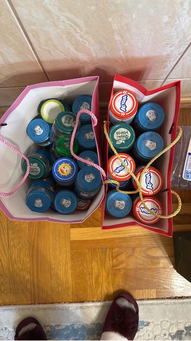 Банки детские (гербер,агуша)