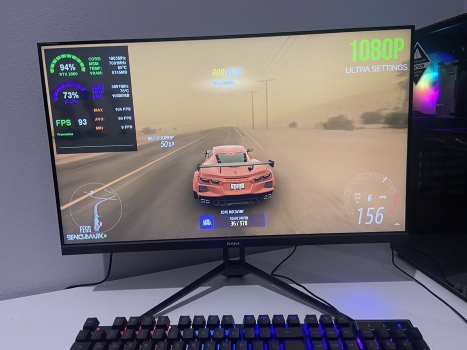С монитором RTX 2060 / i7 / 16gb / игровой компьютер комплект