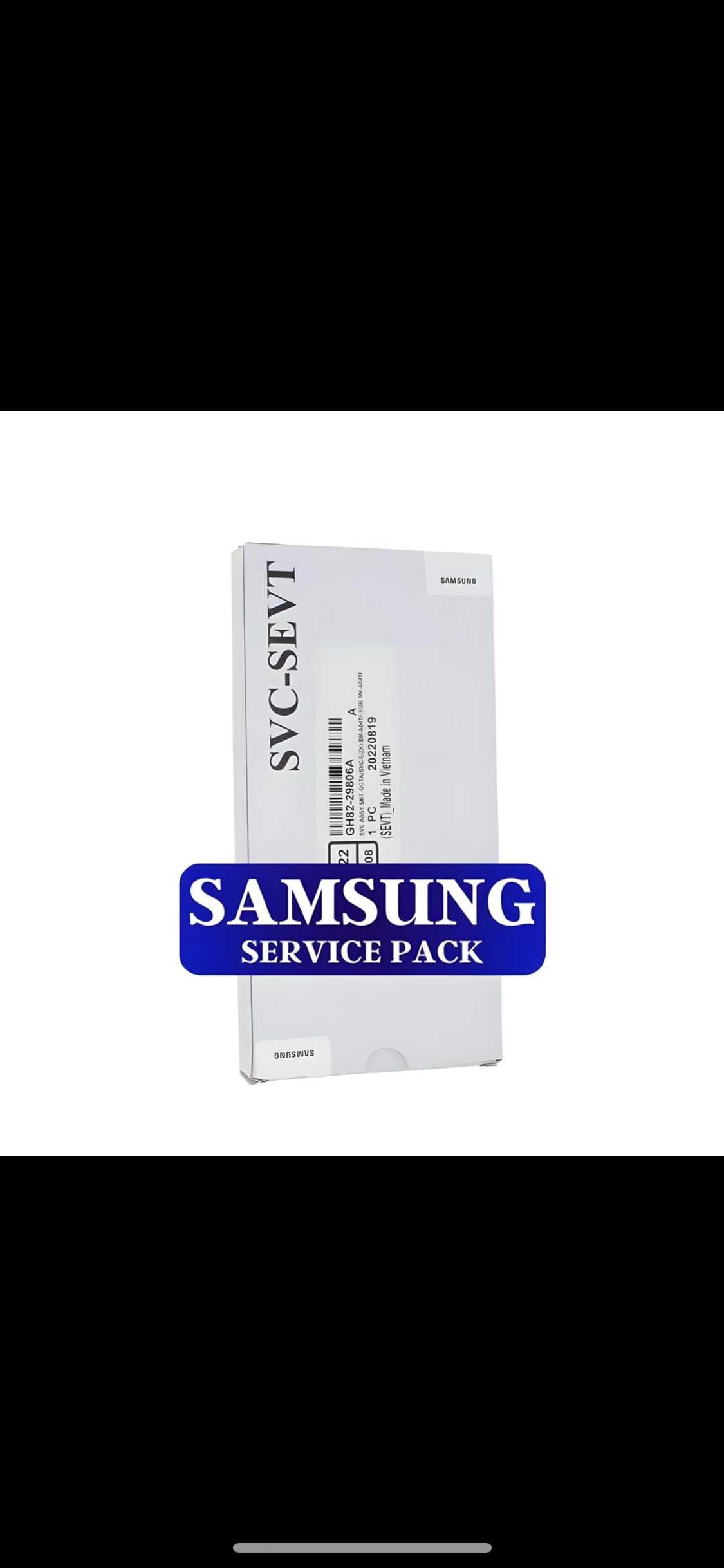 Оригинален дисплей с рамка-service pack за Samsung A202\A20e (2019)