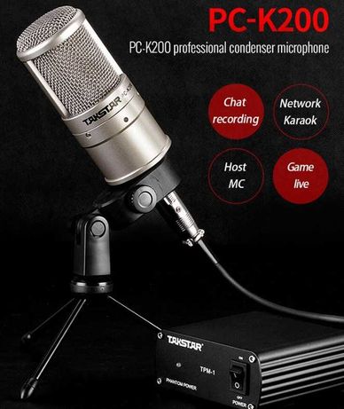 Студийный профессиональный микрофон TakStar PC-K200