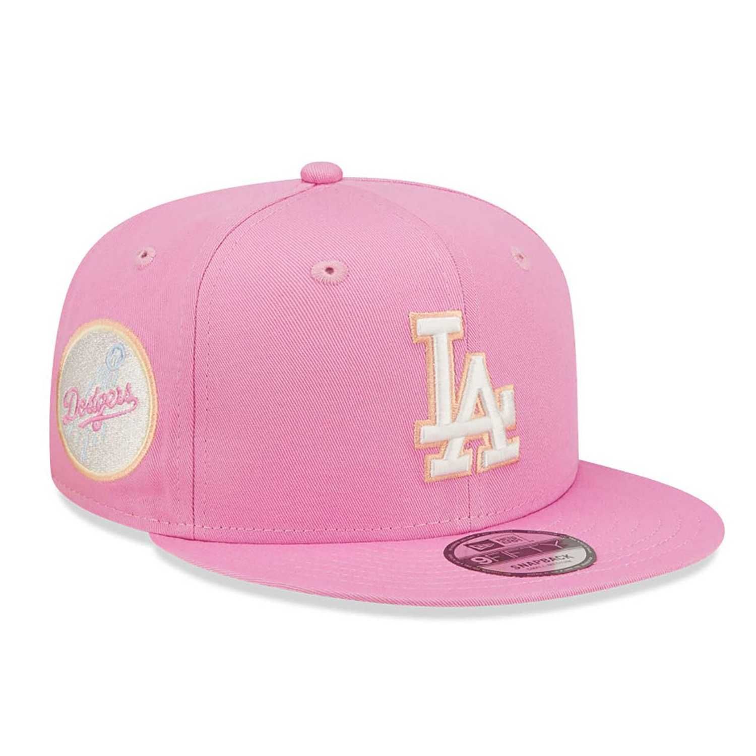 Sapca New Era 9fifty la dodgers pastel patch roz