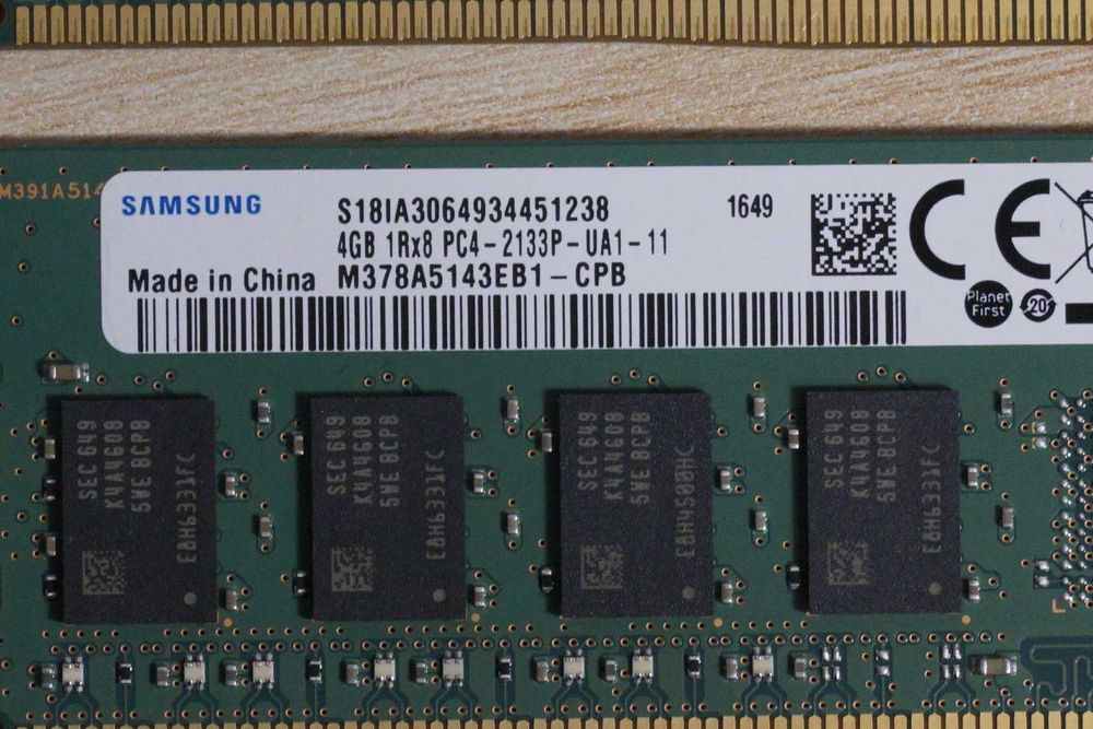 16GB (4x4GB) DDR4 RAM kit 2133 - 2400 Samsung / вкл ДДС