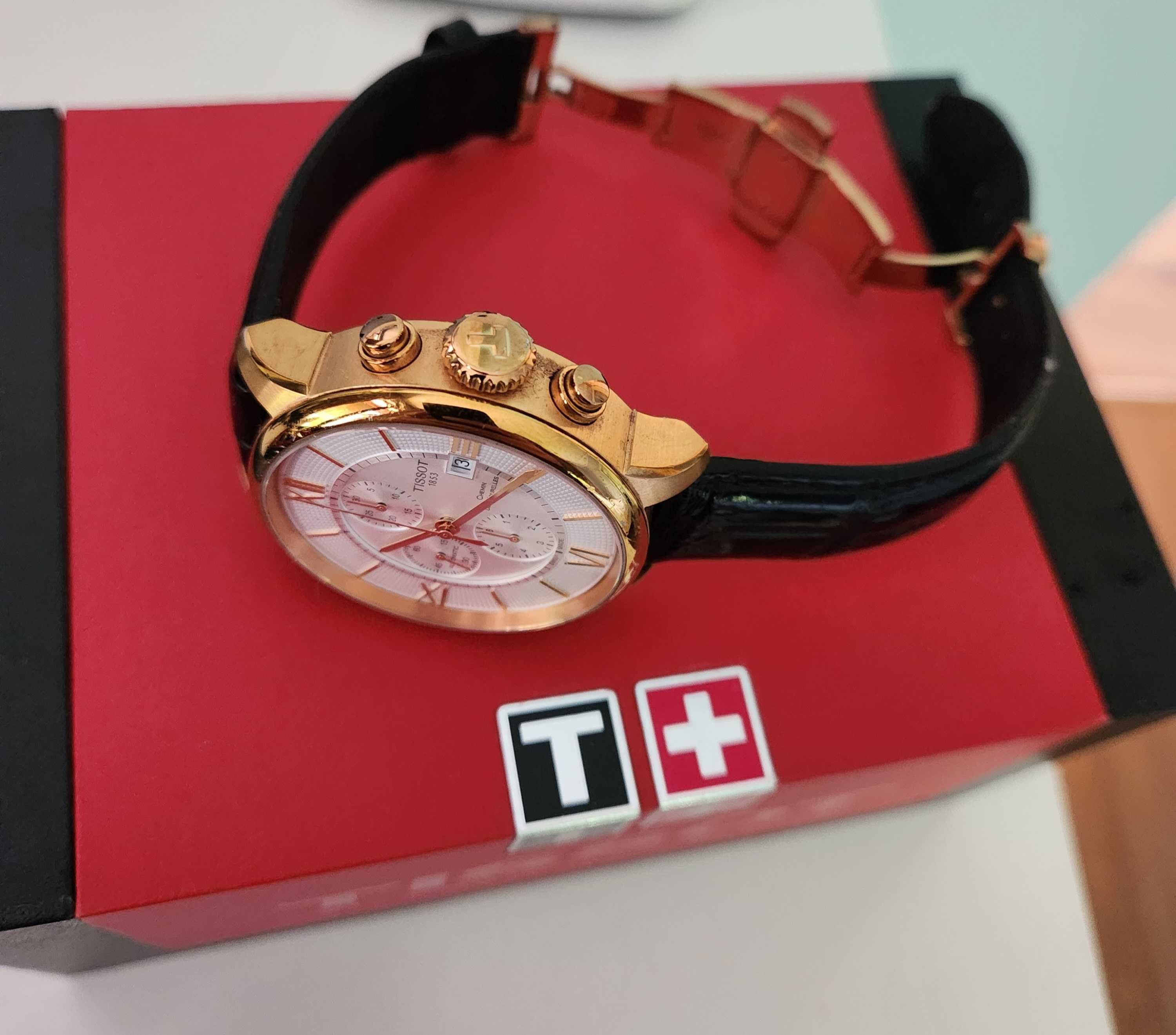 Часовник Tissot Chemin de tourelles Pvd Gold
