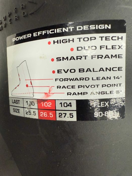 clapari noi head edge lyt 90x mondo 26,5 europa 41