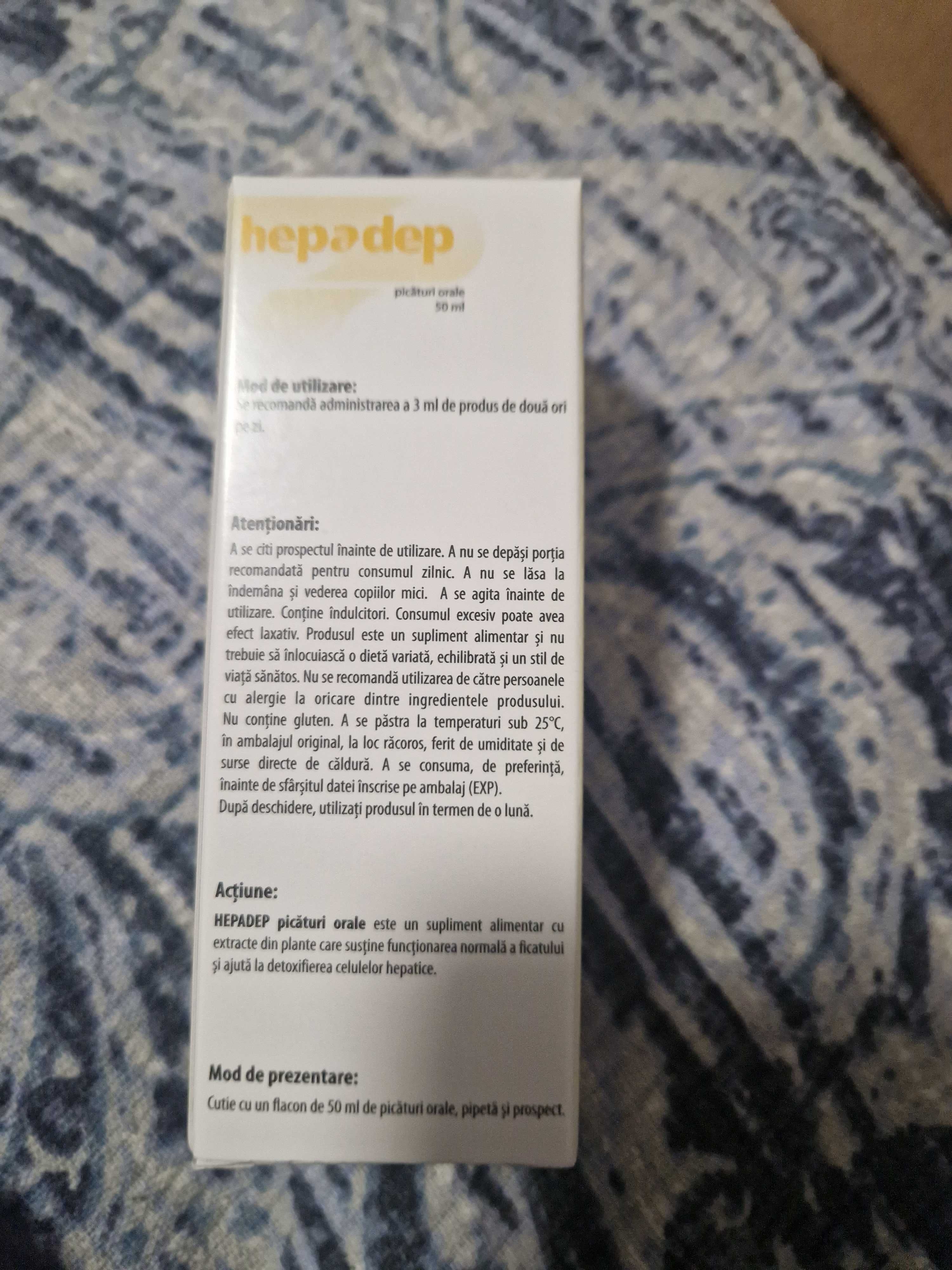 Hepadep picaturi orale 50 ml