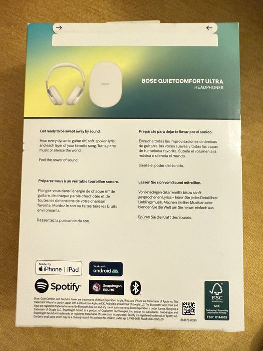 Casti Bose headphones quietcomfort ultra