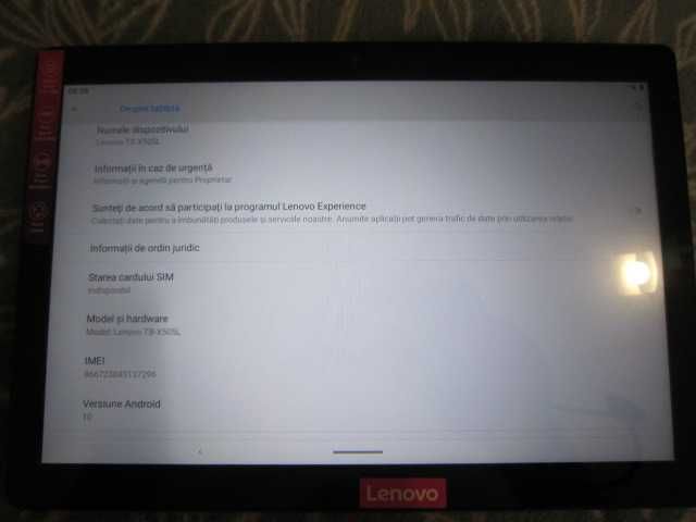 Tableta Lenovo, 10", 4G