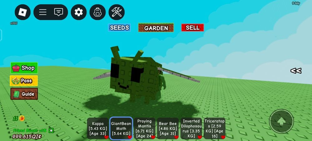 Мун кет, капибара, мотылек вырасти сад роблокс grow a garden roblox