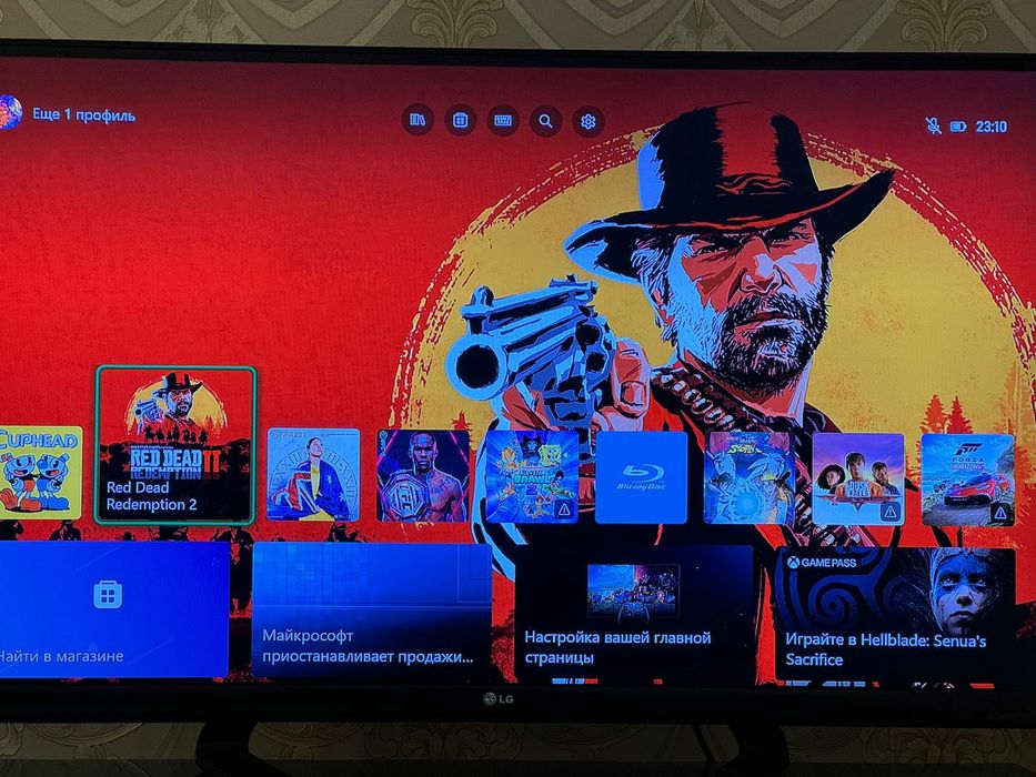 Xbox one x 1tb много игр