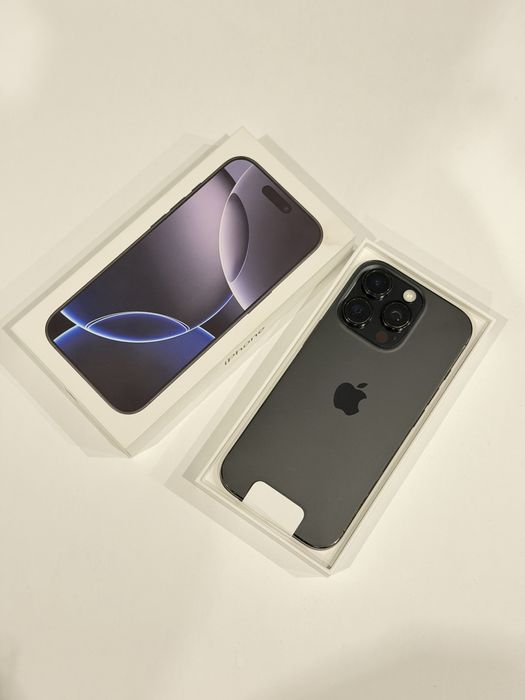 Iphone 16 pro black titanium