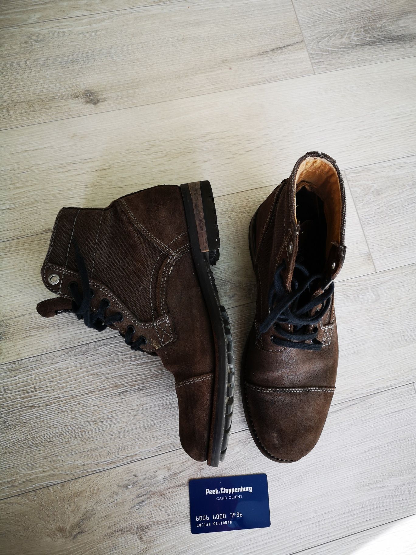 Ghete  G-star, Tommy, COS și CAT size 42,5