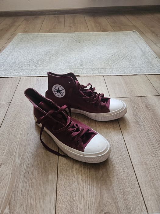Converse all star burgundy