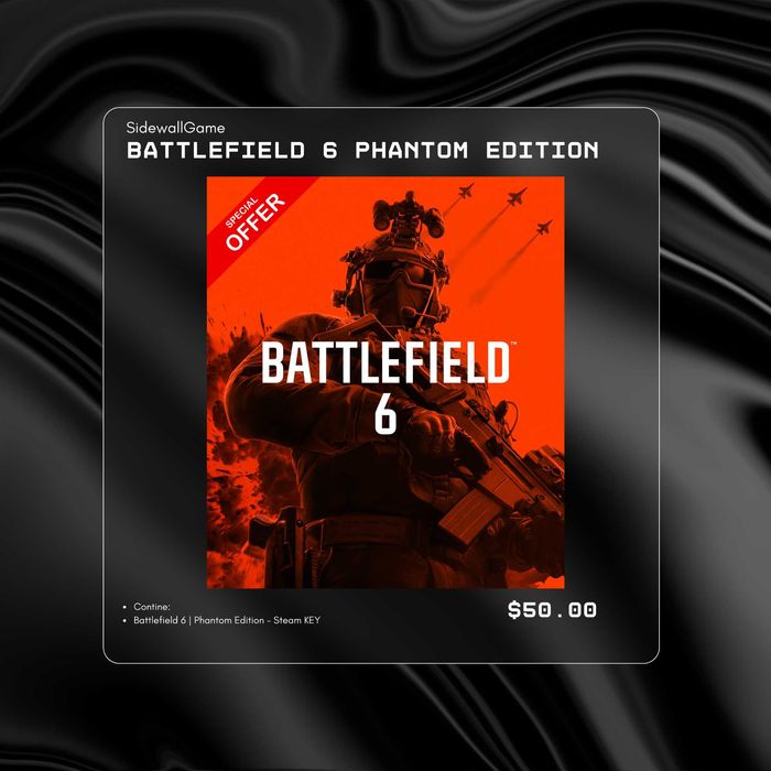 Battlefield 6 Phantom Edition – Steam Key