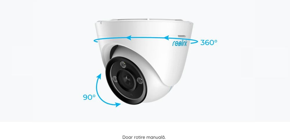 Camera de supraveghere Reolink P434 cu inteligenta artificiala