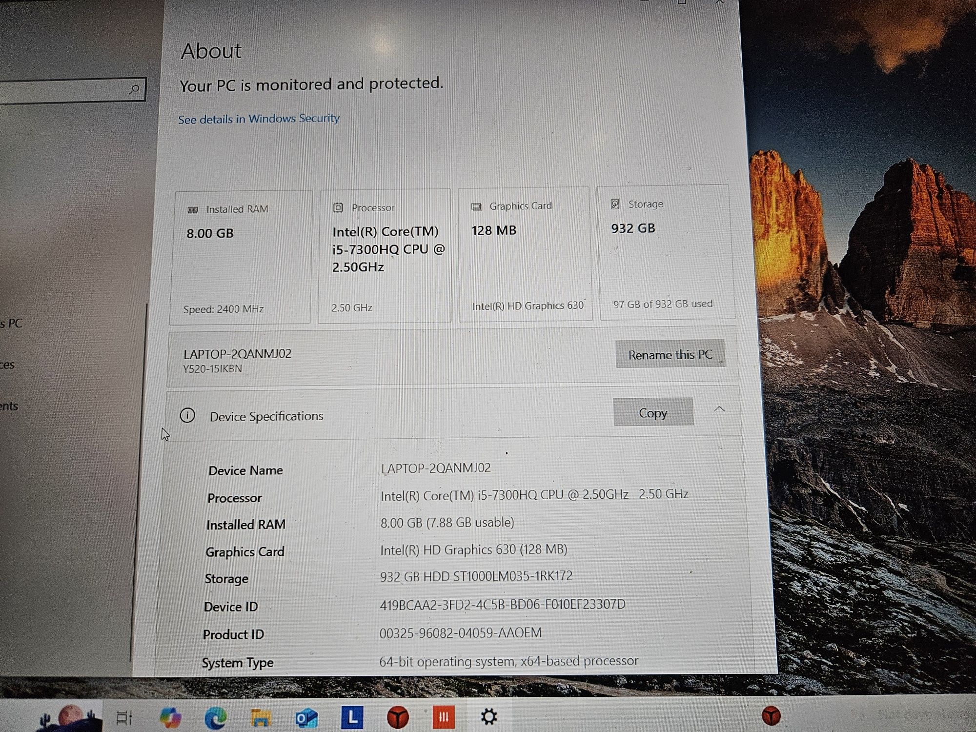 Lenove legion laptop