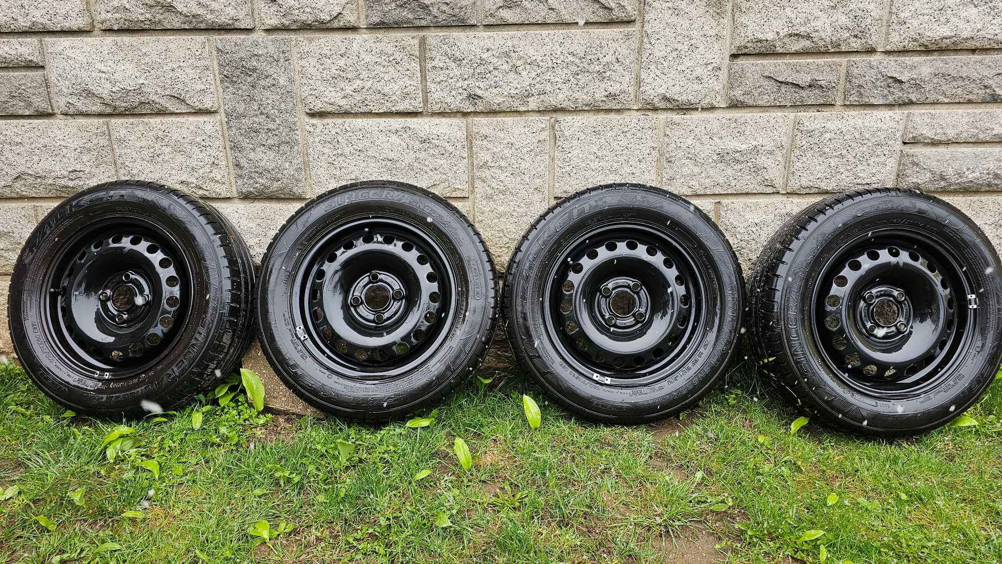 Джанти 14 4x100 с гуми 165/70R14 Seat Mii, VW up, Skoda Citigo.