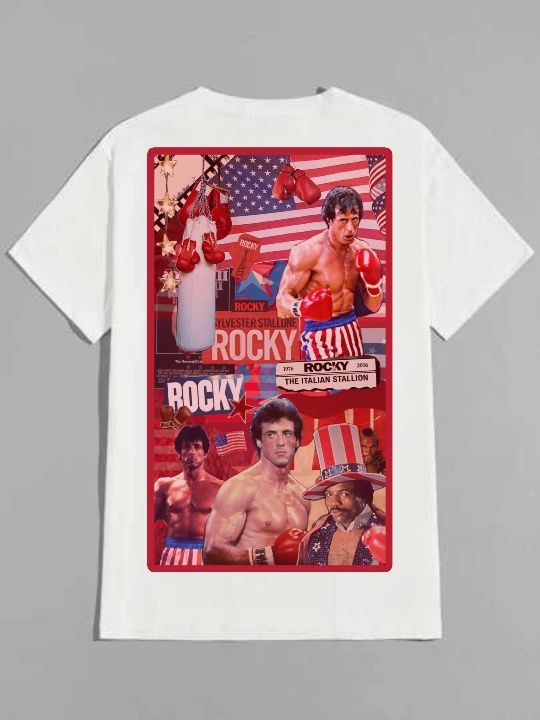 Специально разработанная футболка [ROCKY], качественная футболка