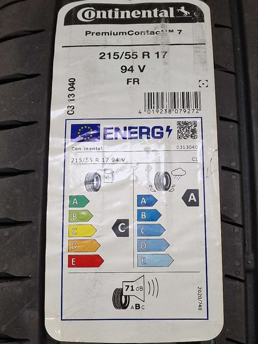 SET Anvelope noi VARA Continental Premium Contact 7 215/55 R17 94V