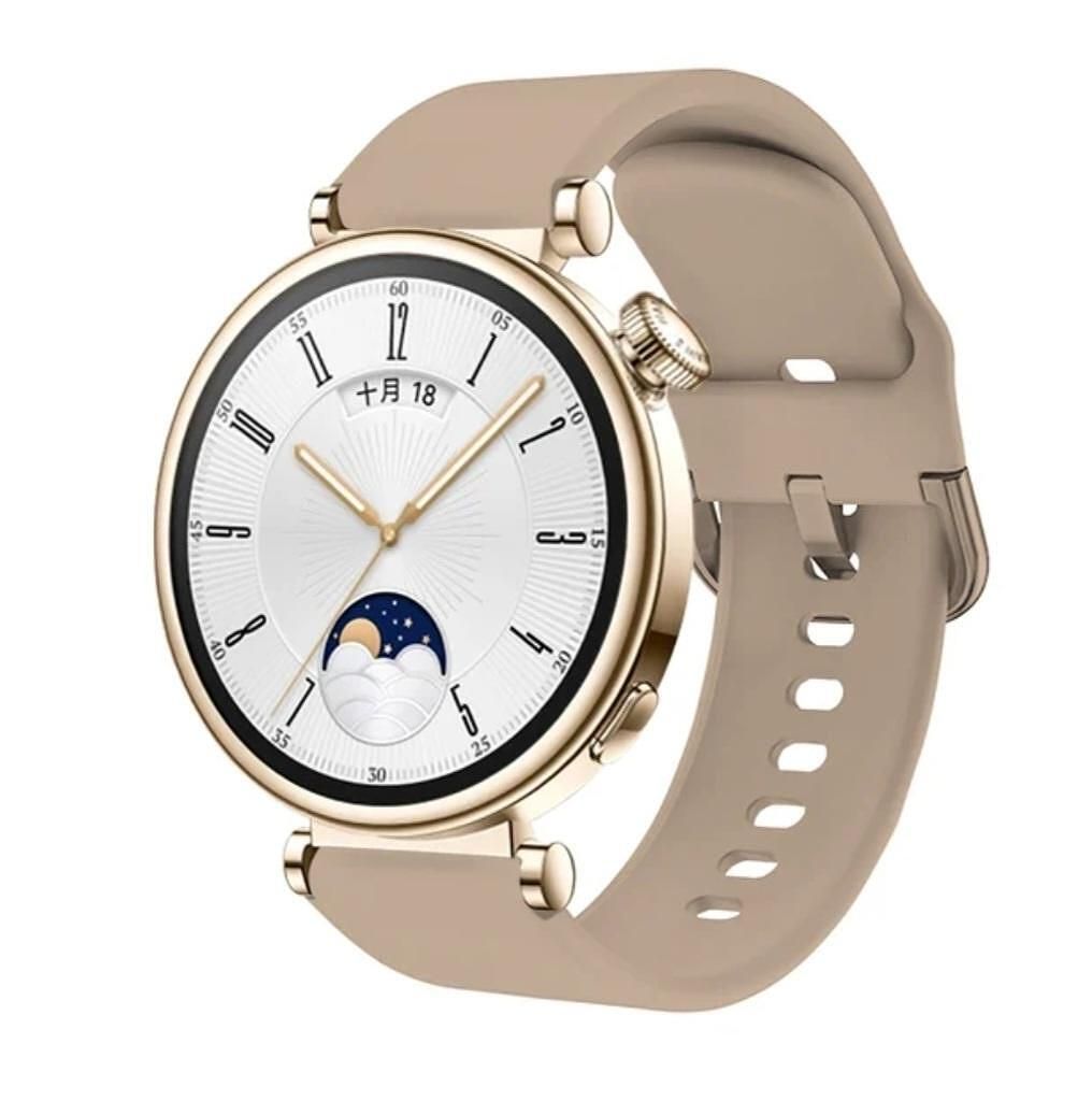Силиконова Каишка за Huawei Watch GT5 41мм | GT5 Pro 42mm - (18мм)