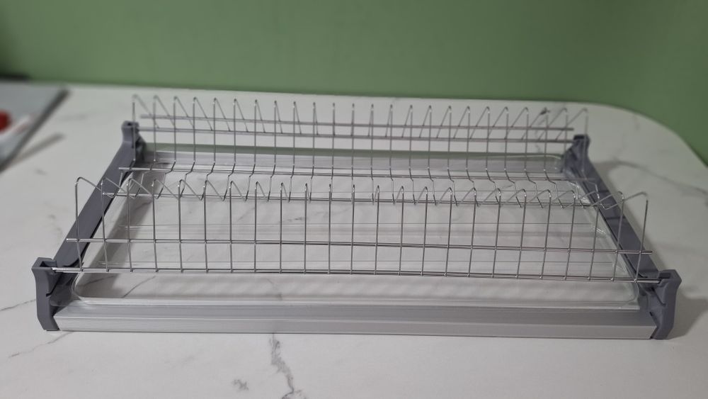 Scurgator vase ,pentru dulapuri cu lățime de 80cm, otel cromat ,