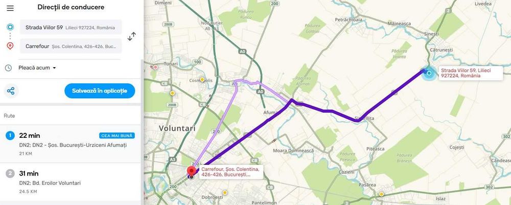 Anunt Nou! Teren intravilan 653mp-Ialomita comuna Sinesti, sat Lilieci