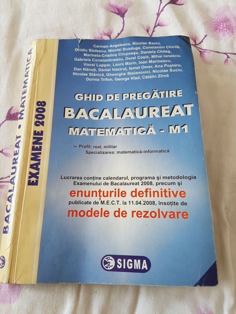 Matematica Bacalaureat clasa a-12-a