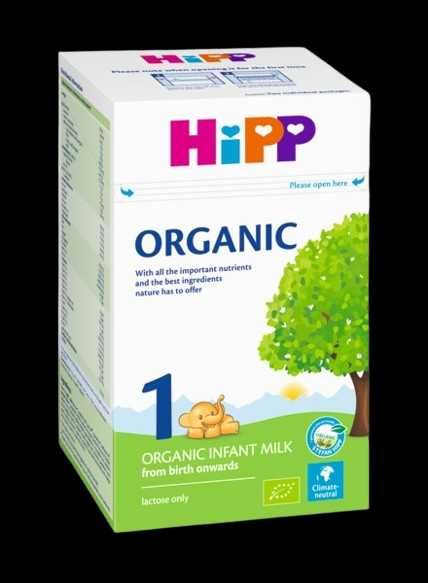 Hipp organic 1 300 и 800 граммовые в оптом и в розницу