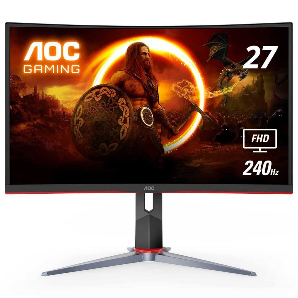 AOC- 27  C27G2Z  Curved. 1920X1080) VA, 1500R, 240Hz,0.5ms