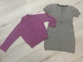 Rochita si bolero, tricot fin,marime 8-10ani