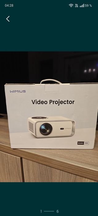 Super oferta videoproiector smart WIMIUS nou  full HD